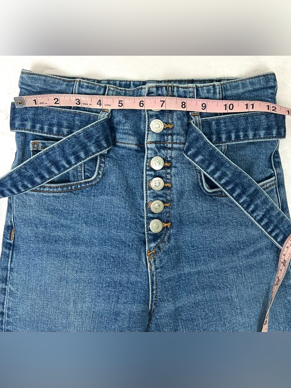 Veronica Beard Marlene Corset Jeans - Picture 13 of 16